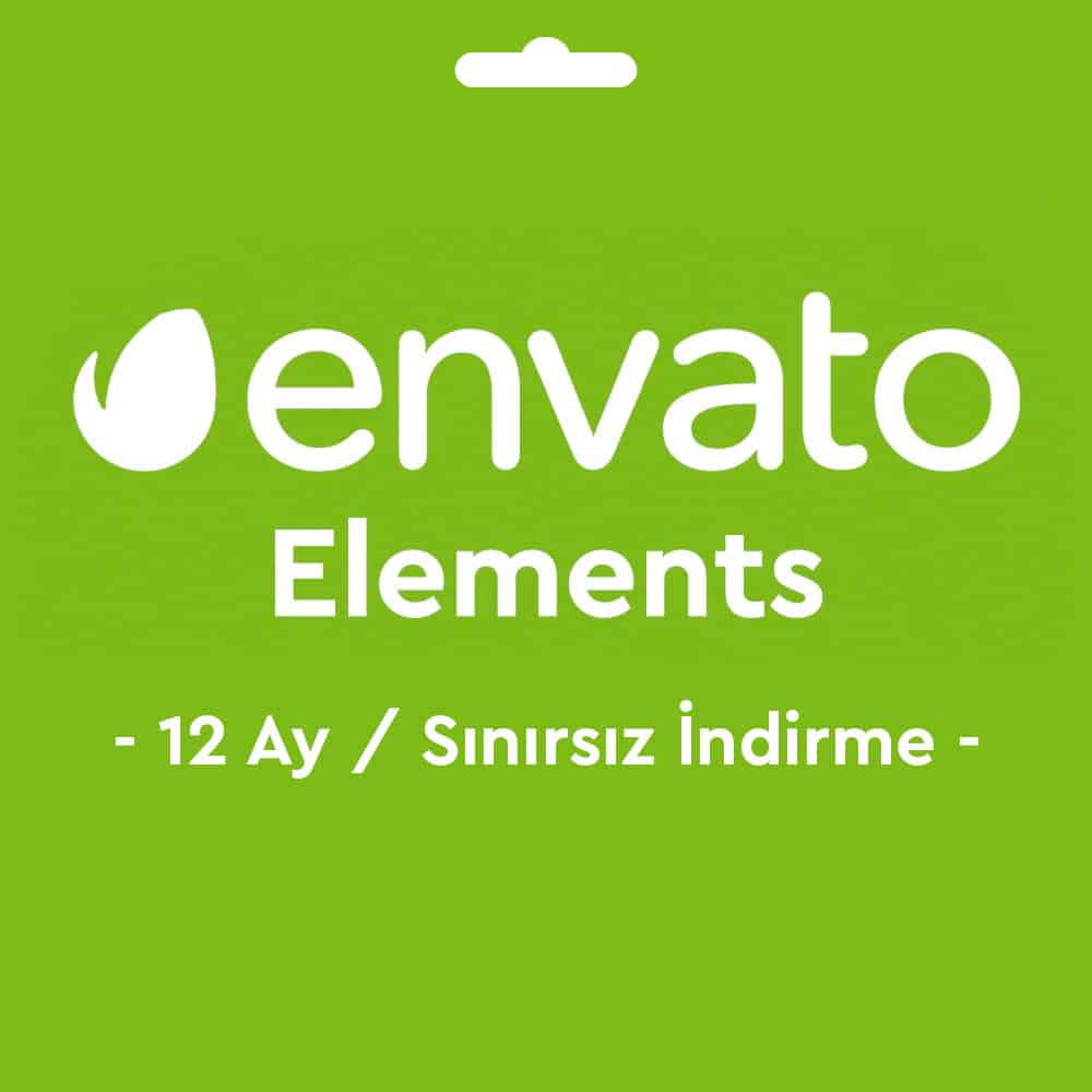 Envato Elements Premium Hesap 12 Ay