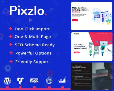 Pixzlo – WordPress Kurumsal & Dijital Ajans Teması