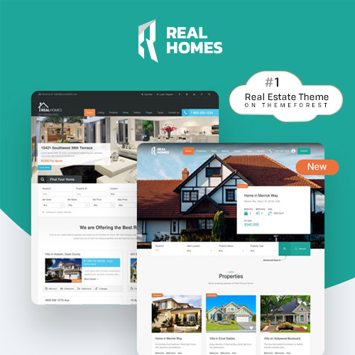 Real Homes – WordPress Emlak & Gayrimenkul Teması