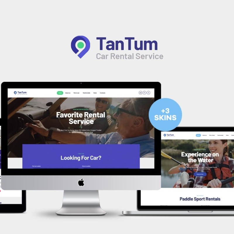 TanTum – WordPress Araç Kiralama Teması